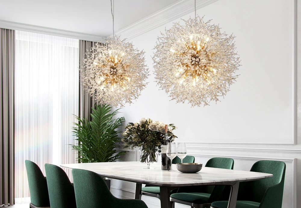 crystal chandelier flush mount light